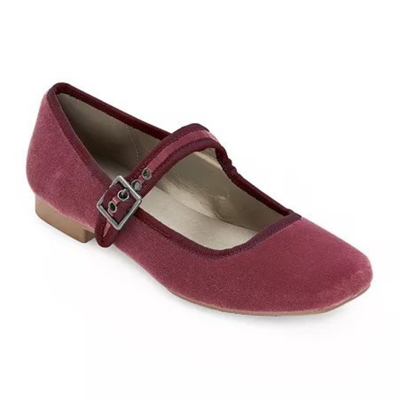 Mixit Womens Pamer Ballet Flats, Purple,7 Medium - Picture 1 of 1
